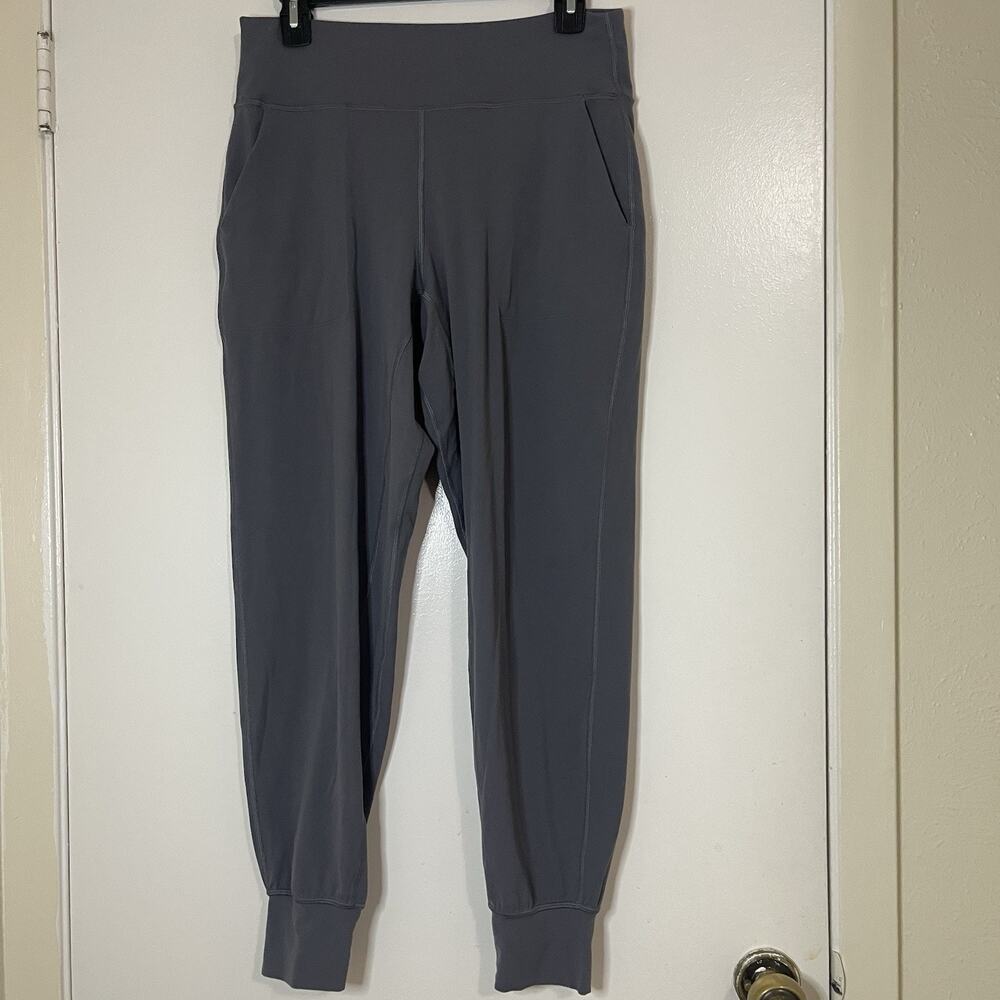 LULULEMON gray jogger tapered legging pants size US 10